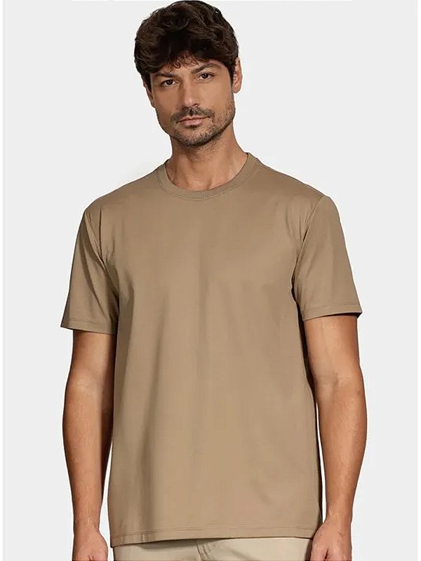 T-Shirt Algodão Australiano Duplo Mercerizada Fio 70 Aramis Juta