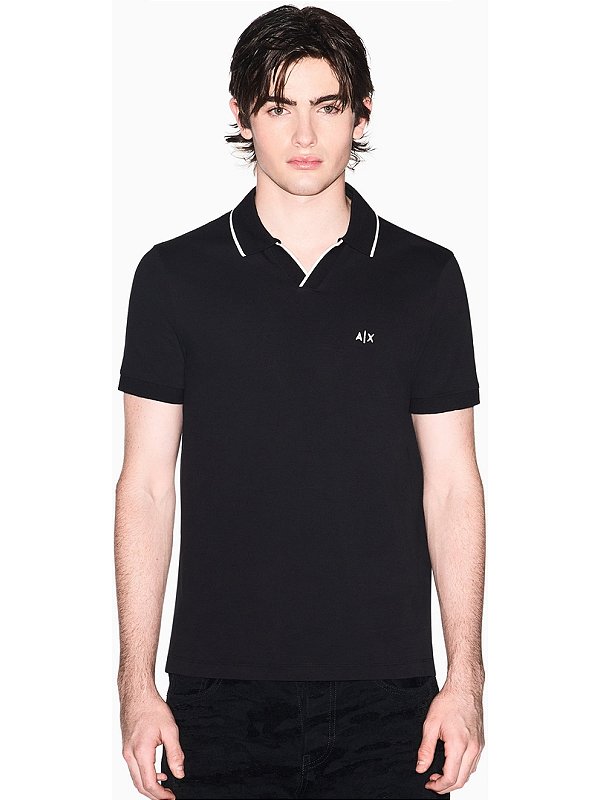 Polo Armani Exchange Preto