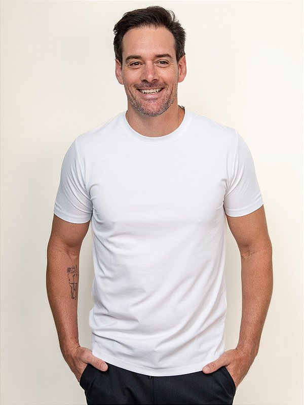 Camiseta Básica Ville de France Branco