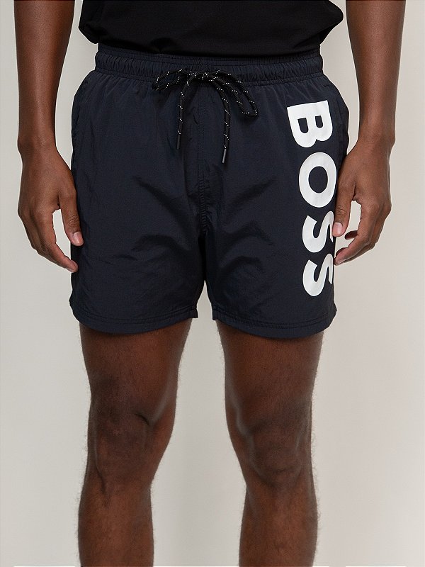 Shorts Boss Octopus Preto