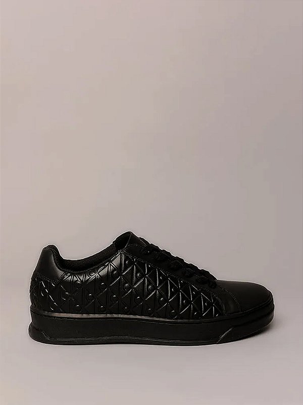 Tênis Calvin Klein Queima Full AOP Preto