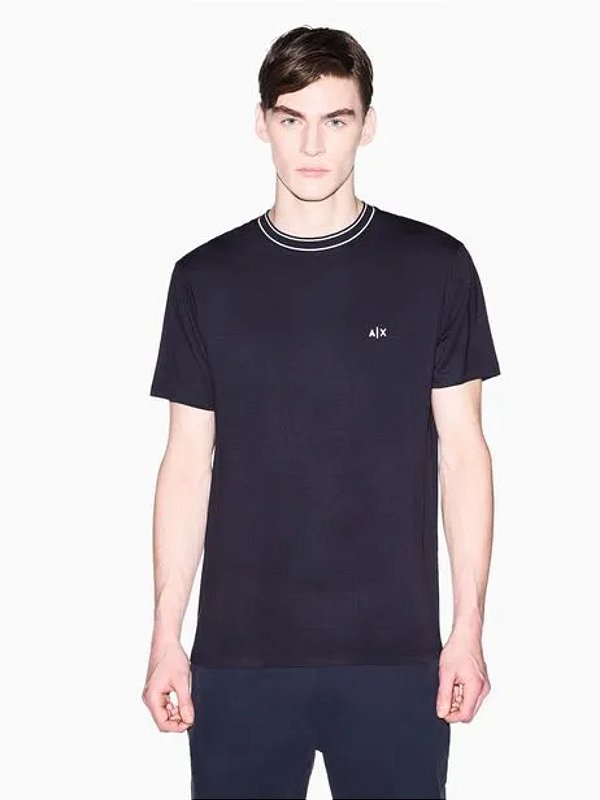 Camiseta Armani Exchange Slim Fit Navy