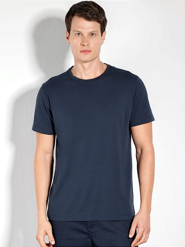 Camiseta Urban Manga Curta Pima Performing Marinho