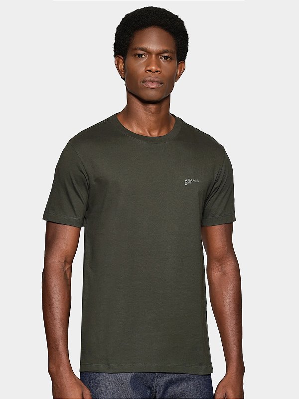 Camiseta Aramis Manga Curta Estampada Studio Cedro
