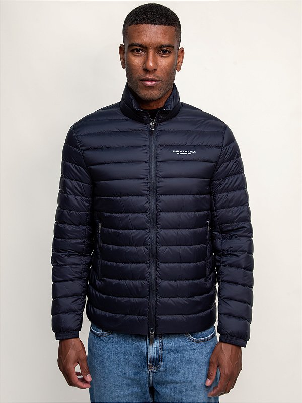 Jaqueta Puffer Armani Exchange Navy