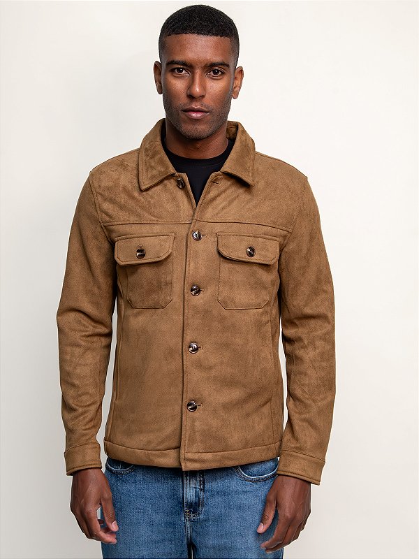 Jaqueta Suede Cargo Ville de France