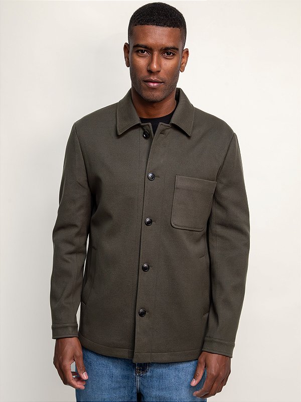 Casaco Overshirt Ville de France Militar