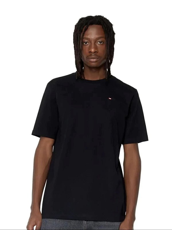 Camiseta Diesel Masculina T-Just-Microdiv Preto