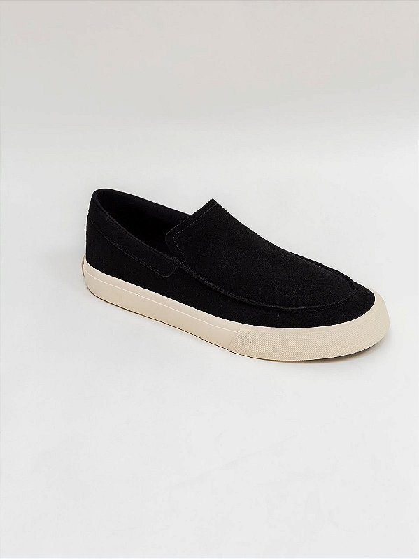Tênis Aramis Easy Drive Slip-On Camurça Preto