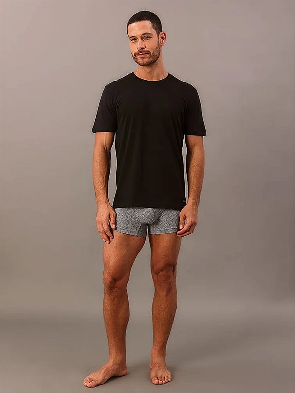 Pack 2 T- Shirts Calvin Klein Crew-Neck Preto