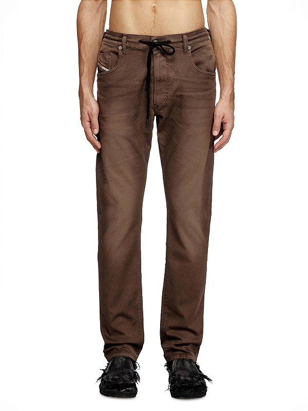 Calça Jeans Diesel Regular Waist 2032 D-Krooley Joggjeans® Marrom