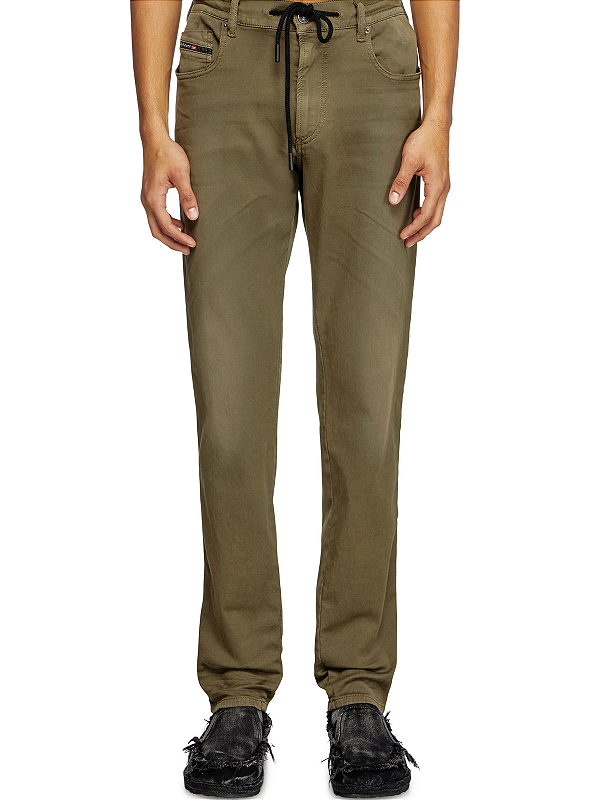Calça Jeans Diesel Slim Waist 2062 D-Strukt Joggjeans® Khaki