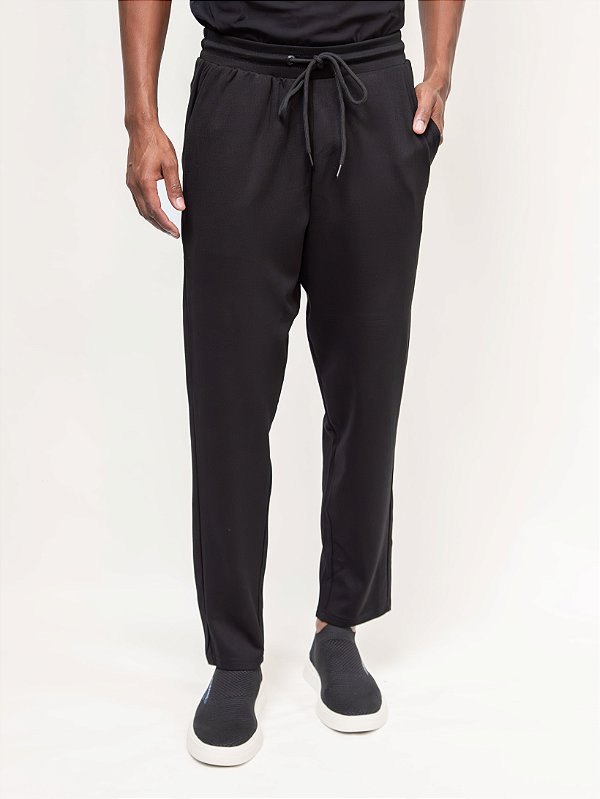 Calça de Moletom Activewear Ville de France Preto
