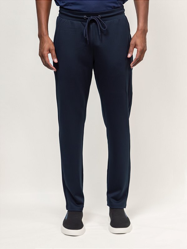 Calça de Moletom Activewear Ville de France Marinho