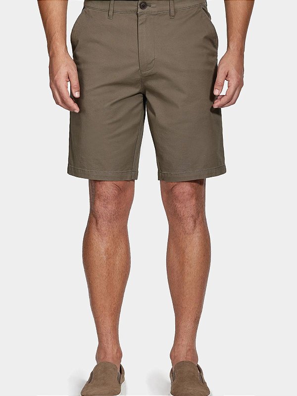 Bermuda Aramis Chino Classica Sarja Verde Militar
