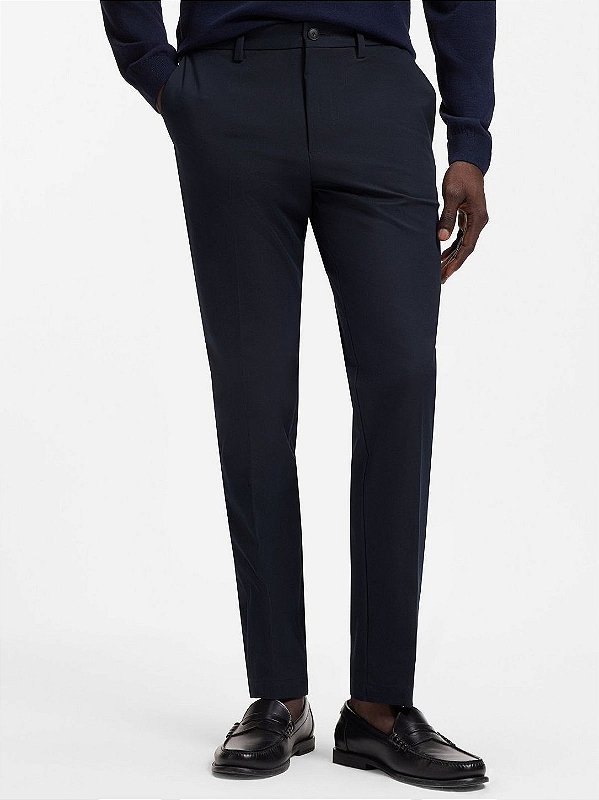 Calça Chino Boss P-Kaiton Performance Dark Blue