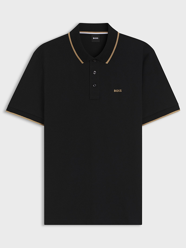 Polo Boss Parlay Piquet Preto