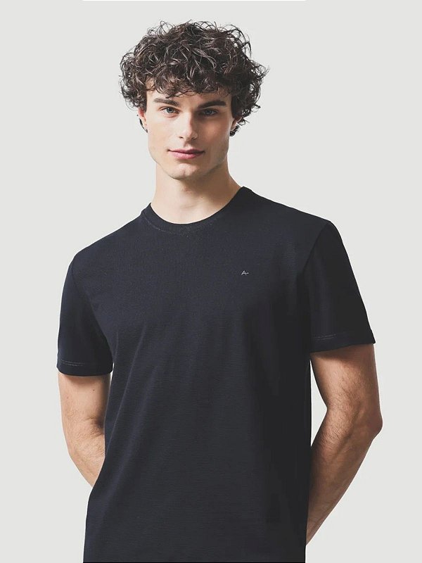 Camiseta Aramis Malha Quadrile Marinho