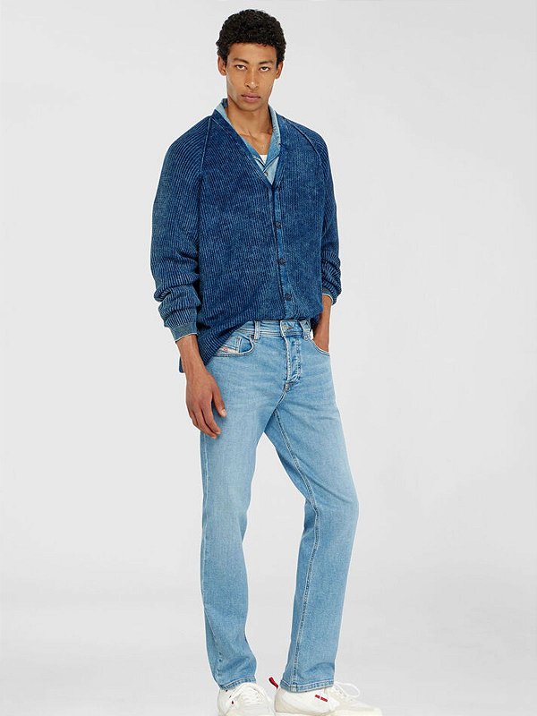 Calça Jeans Diesel 2023 D-Finitive L.32 Trousers Blue Denim