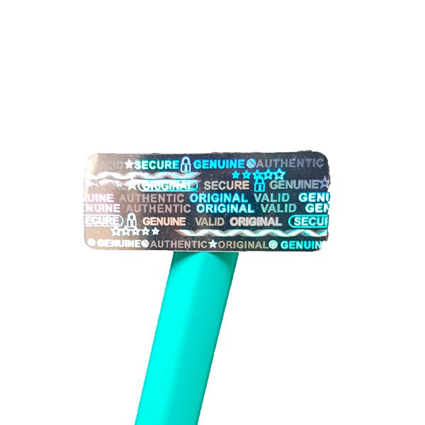 Selo Holográfico Void 25x10mm Cor Prata