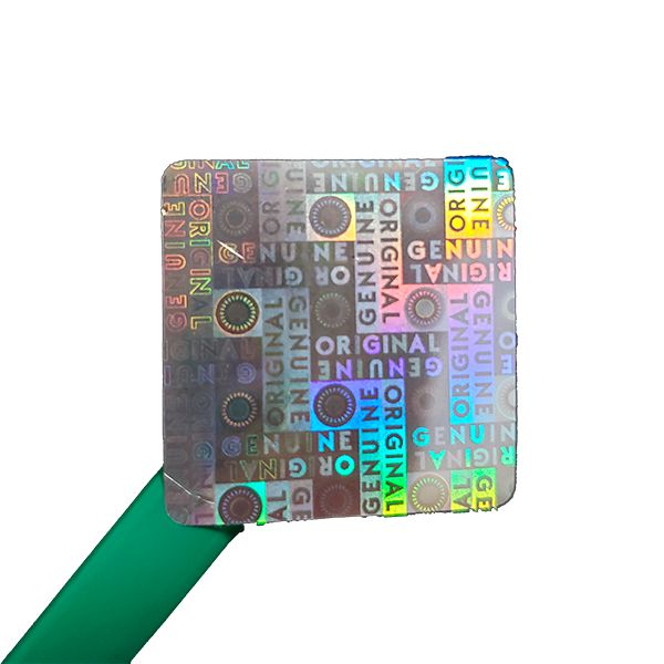 Selo Holográfico Void 25x25mm Cor Prata