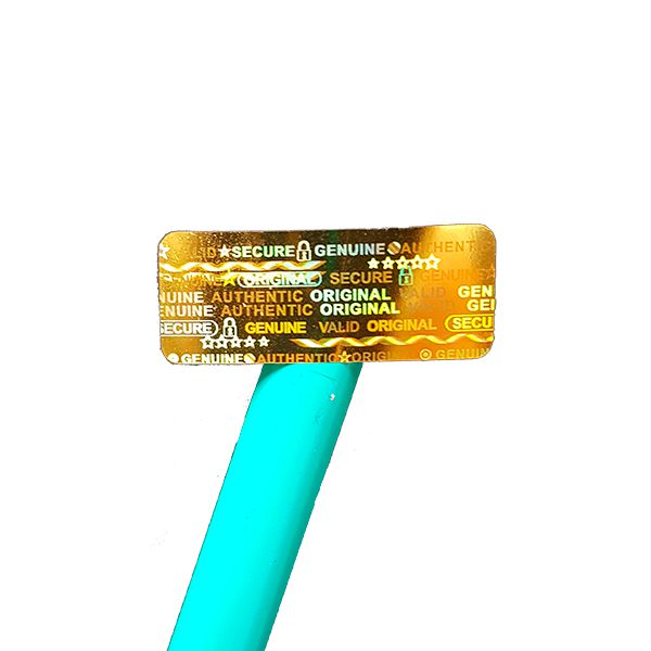 Selo Holográfico Void 25x10mm Cor Dourado