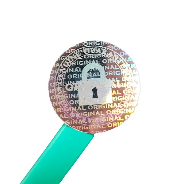 Selo Holográfico Void 20mm Original Cadeado Cor Prata