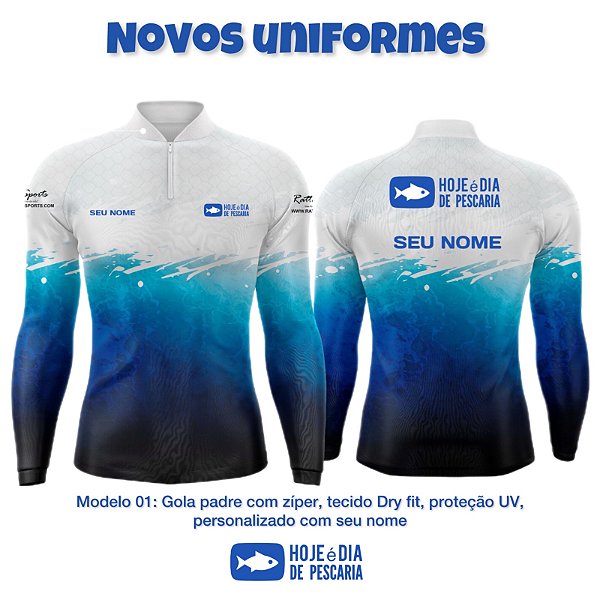Camisa de Pesca "Hoje é dia de Pescaria" 2025