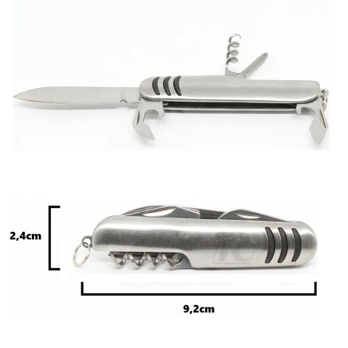 Canivete Multifuncional 5 em 1