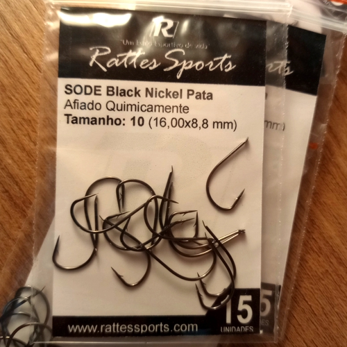 Anzol SODE Black Nickel Pata
