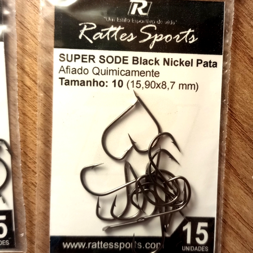 Anzol SUPER SODE Black Nickel Pata