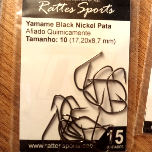 Anzol Yamame Black Nickel Pata