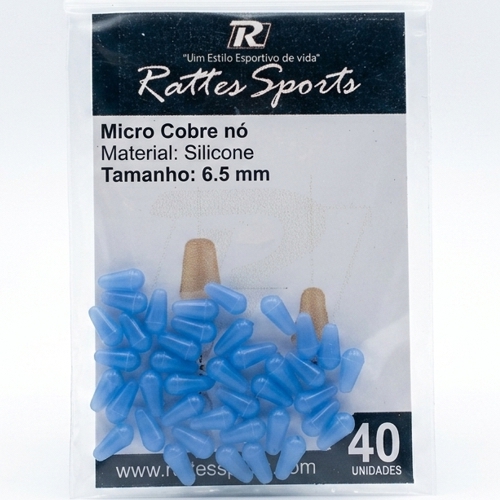 Micro Cobre Nó Silicone 6.5 mm 40 Unidades