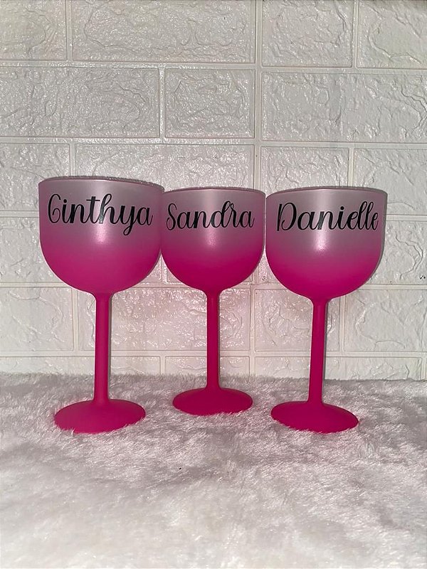 Taça de Acrílico Degradê