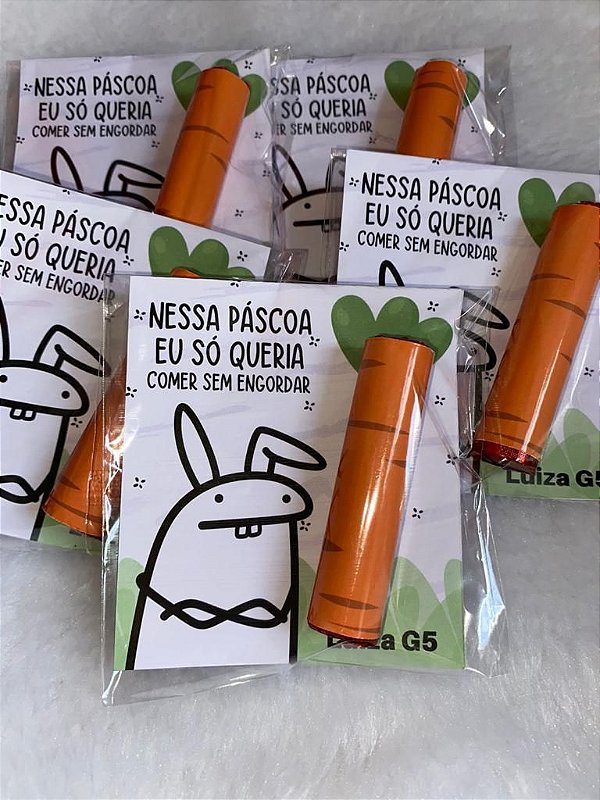 Card Páscoa + Batom