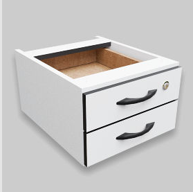 Gaveteiro Fixo 2 Gavetas-Economico-LIGHT-HOMEOFFICE