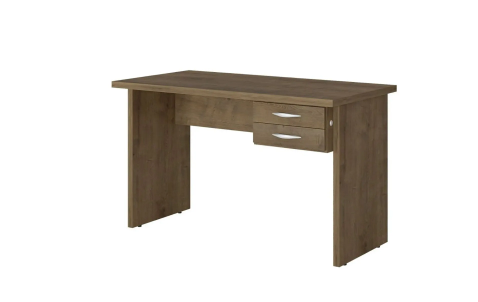 Mesa reta Pé Painel-30mm-  1200 x600 com 2 gavetas-Homeoffice