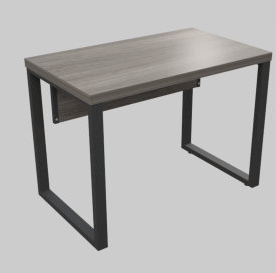 Mesa Reta com Pé Metálico -40MM - 1,600 x 700 -Homeoffice