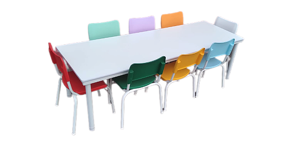 Conjunto de Atividades Escolares 8 lugares - Junior