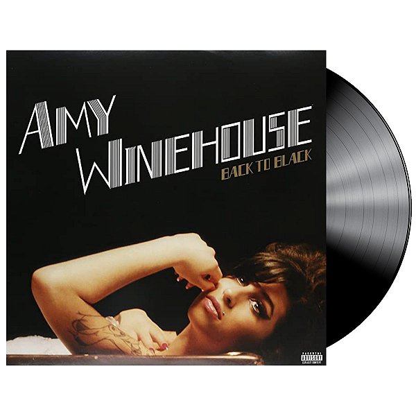 Disco de Vinil Novo - Amy Winehouse - Back to Black - LP Preto Importado 180g
