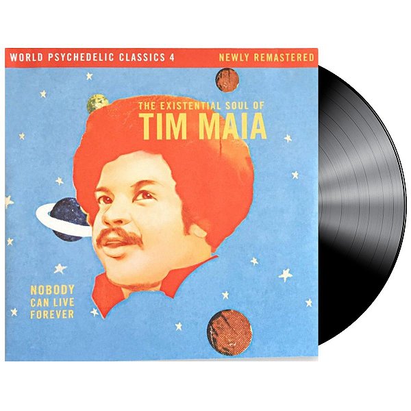 Disco de Vinil - The Existencial Soul of Tim Maia - Nobody Can Live Forever - LP, Novo, Lacrado, Preto, Duplo, Importado