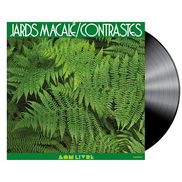 Disco de Vinil Novo - Jards Macalé - Contrastes - LP 12", Preto, 180g, Reedição, Polysom