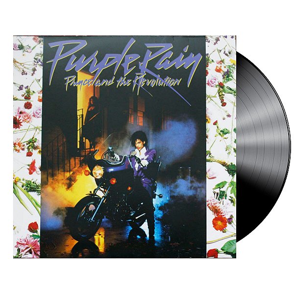 Disco de Vinil -  Prince And The Revolution – Purple Rain - LP Preto, 12", Novo, Lacrado, Importado, 180g