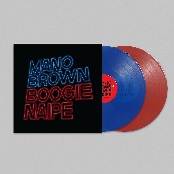 Disco de Vinil - Mano Brown – Boogie Naipe - LP Duplo Azul e Vermelho, 12", Novo, Lacrado, Gatefold, Encarte, 180g