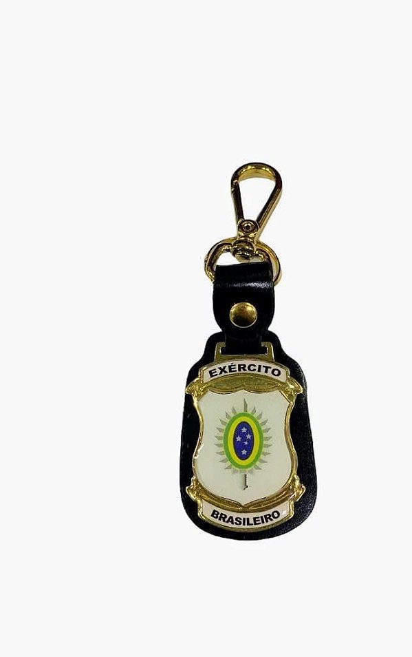 Chaveiro em couro   - Exército Brasileiro