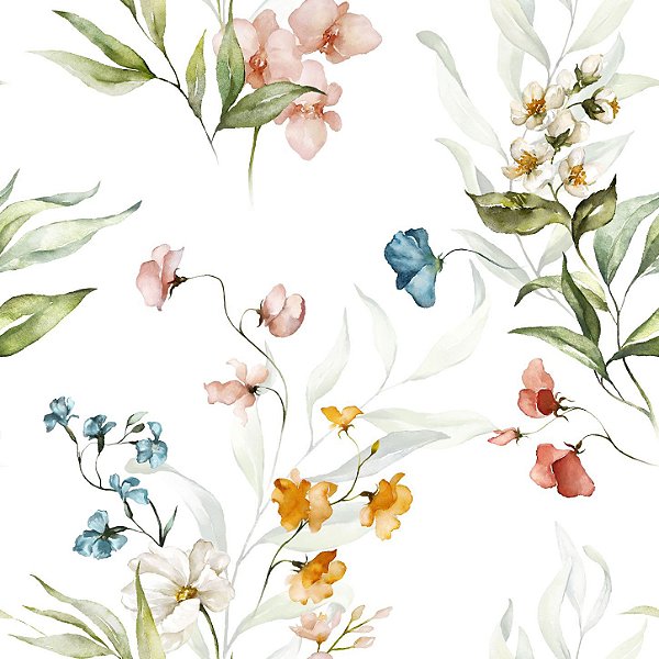Papel de Parede Floral
