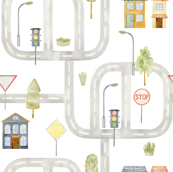 Papel de Parede Pista de carrinho