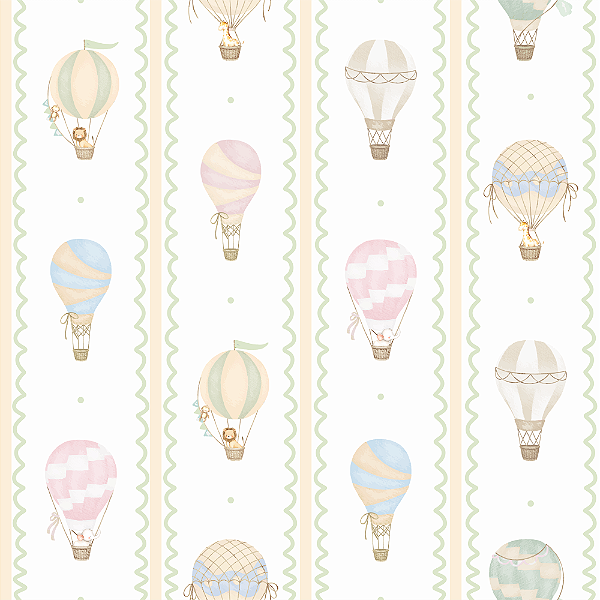 Papel de Parede Balões