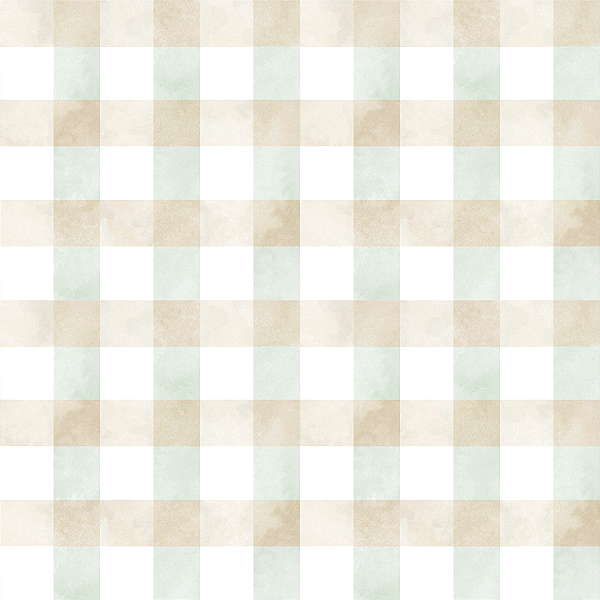 Papel de Parede Aquarela Verde e Bege