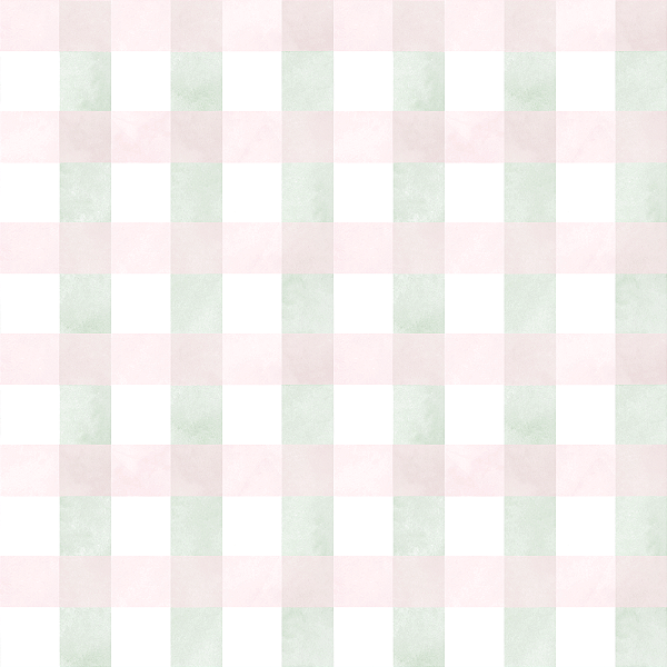 Papel de Parede Aquarela Verde e Rosa